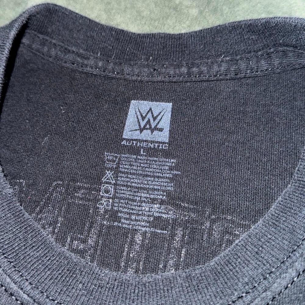 WWE New York New Jersey 2019 WrestleMania #35 T-Shirt Men’s Large Black Graphic - Picture 3 of 5